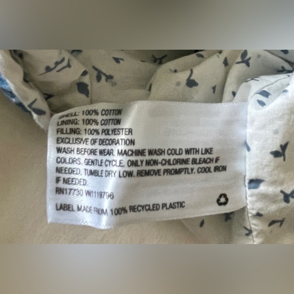 Cat & Jack RARE Cottagecore Quilted Patchwork Floral Jacket - XL 14/16 - Picture 5 of 5